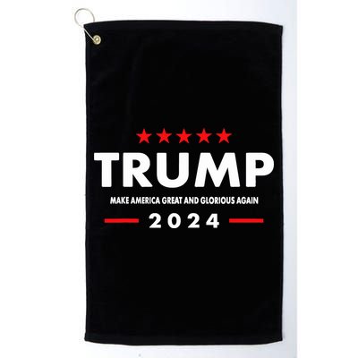 Trump MAGAGA 2024 Trump Announcement 2024 President Election Golf Towel
