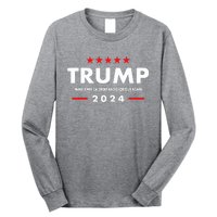 Trump MAGAGA 2024 Trump Announcement 2024 President Election Long Sleeve Shirt