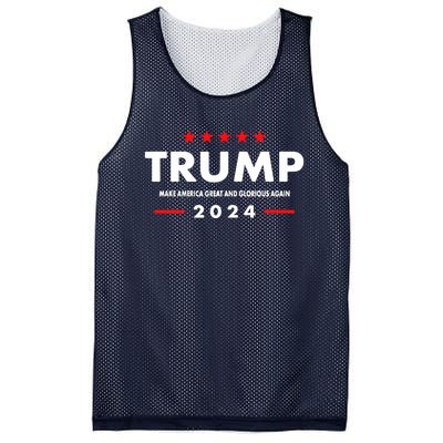 Trump MAGAGA 2024 Trump Announcement 2024 President Election Mesh Reversible Basketball Jersey Tank