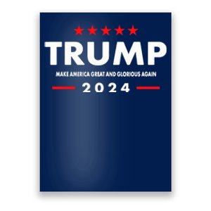 Trump MAGAGA 2024 Trump Announcement 2024 President Election Poster