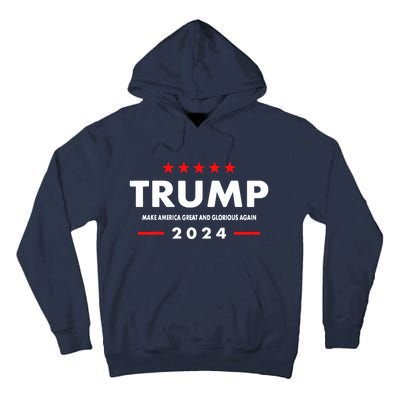 Trump MAGAGA 2024 Trump Announcement 2024 President Election Tall Hoodie