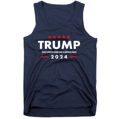 Trump MAGAGA 2024 Trump Announcement 2024 President Election Tank Top