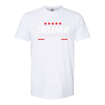 Trump MAGAGA 2024 Trump Announcement 2024 President Election Softstyle CVC T-Shirt