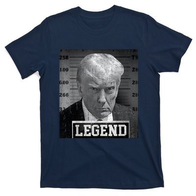 Trump Mugshot 2024 President Legend Donald Trump Mugshot T-Shirt