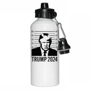 Trump Mugshot 2024 President Aluminum Water Bottle