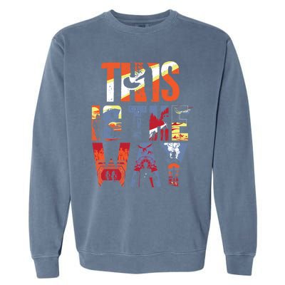 The Magnificent 8 Garment-Dyed Sweatshirt