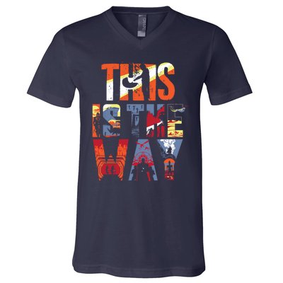 The Magnificent 8 V-Neck T-Shirt