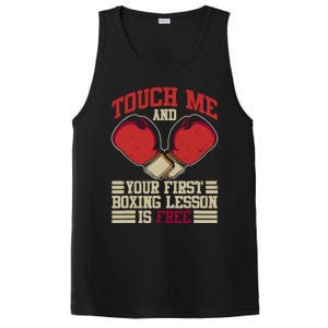 Touch Me And Your First Boxing Lesson Is Free Boxing Day PosiCharge Competitor Tank