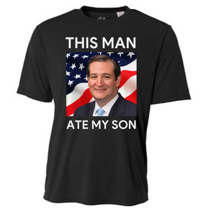 This Man Ate My Son Premium Cooling Performance Crew T-Shirt