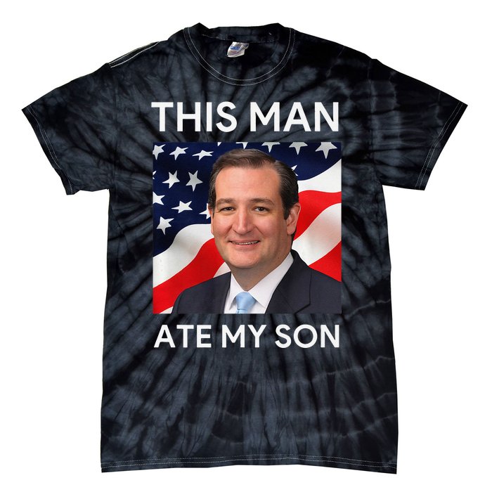 This Man Ate My Son Premium Tie-Dye T-Shirt