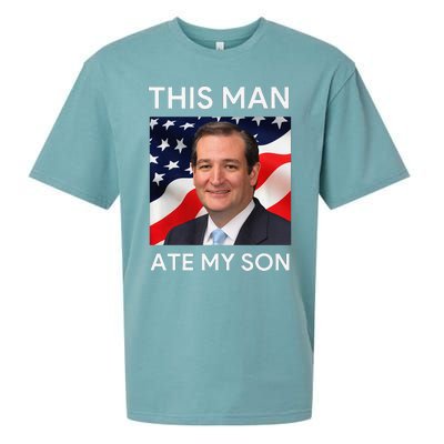 This Man Ate My Son Premium Sueded Cloud Jersey T-Shirt