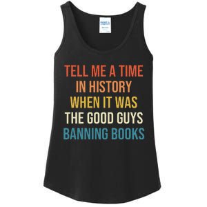 Tell Me A Time In History When It Was Good Guys Banning Book Ladies Essential Tank