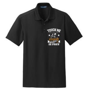 Touch Me And Your First Boxing Lesson Is Free Gym Boxer Dry Zone Grid Polo