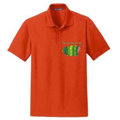 This Man Ate My Son Hungry Caterpillar Dry Zone Grid Polo