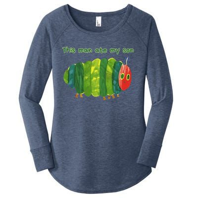 This Man Ate My Son Hungry Caterpillar Women's Perfect Tri Tunic Long Sleeve Shirt