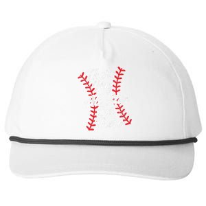 Thats My All Star Out There Baseball Laces Mom Mama Cute Snapback Five-Panel Rope Hat