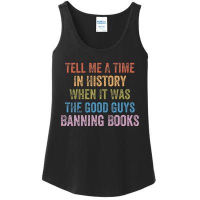 Tell Me A Time In History When It Was Good Guys Banning Book Ladies Essential Tank