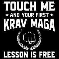 Touch Me And Your First Krav Maga Lesson Is Free Backpack