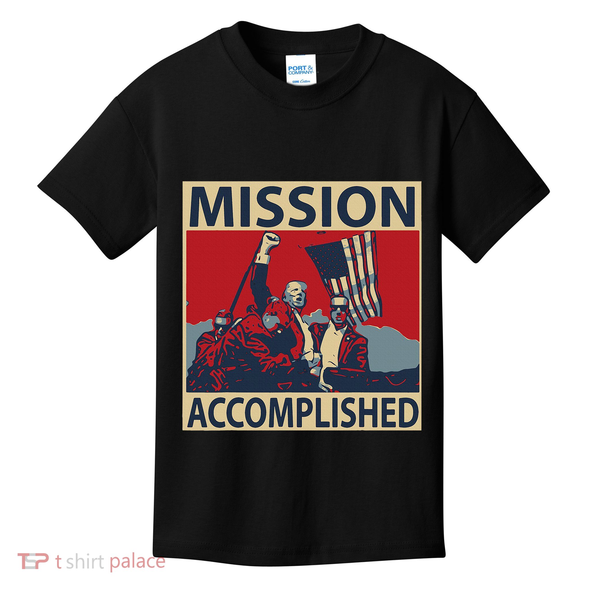 Trump Mission Accomplished Kids T-Shirt