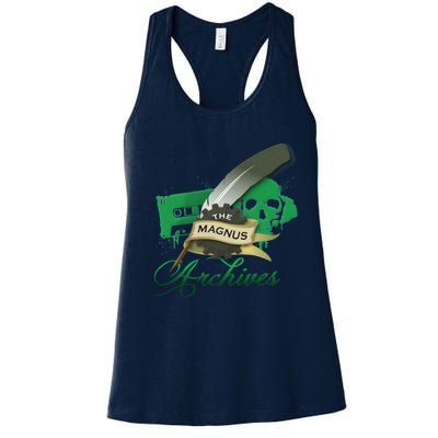 The Magnus Archives Logo Women's Racerback Tank