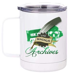 The Magnus Archives Logo 12 oz Stainless Steel Tumbler Cup