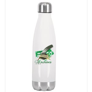 The Magnus Archives Logo Stainless Steel Insulated Water Bottle