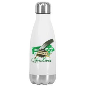 The Magnus Archives Logo Stainless Steel Insulated Water Bottle