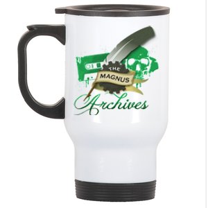 The Magnus Archives Logo Stainless Steel Travel Mug