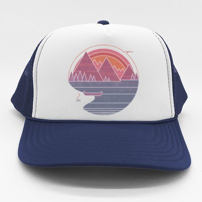 The Mountains Are Calling Trucker Hat