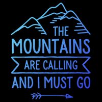 The Mountains Are Calling And I Must Go Cool Gift Flexfit Unipanel Trucker Cap