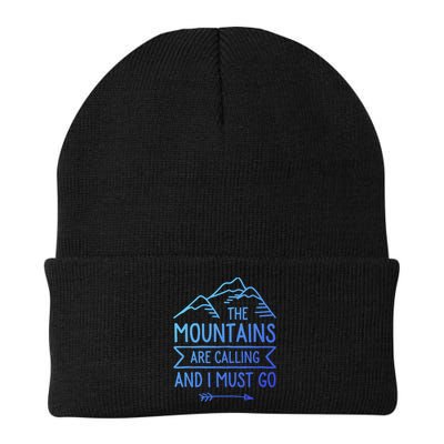 The Mountains Are Calling And I Must Go Cool Gift Beanie