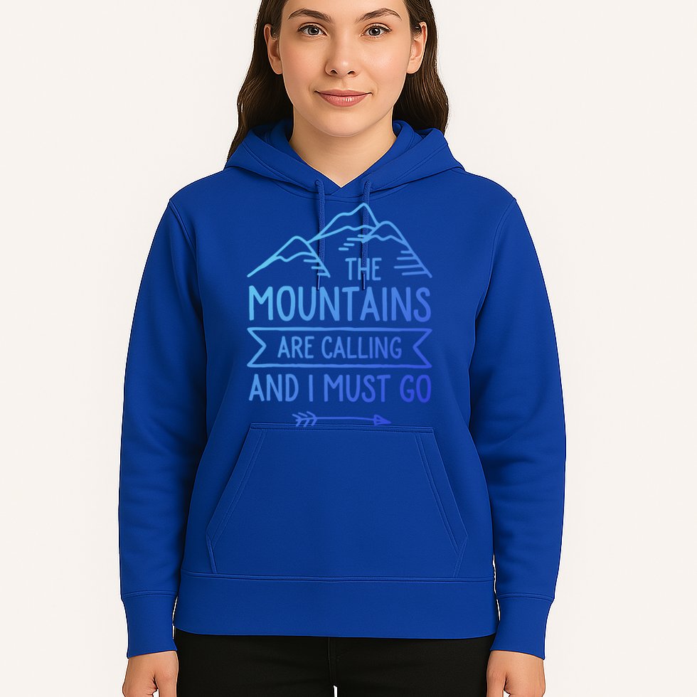 The Mountains Are Calling And I Must Go Cool Gift Hoodie