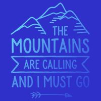 The Mountains Are Calling And I Must Go Cool Gift 16 in Basic Backpack