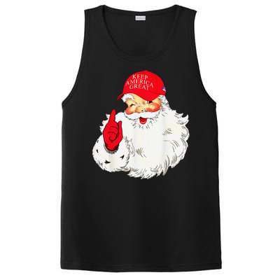 Trump Make A Christmas Great Again Santa Keep America Great PosiCharge Competitor Tank