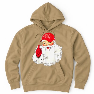 Trump Make A Christmas Great Again Santa Keep America Great Hoodie