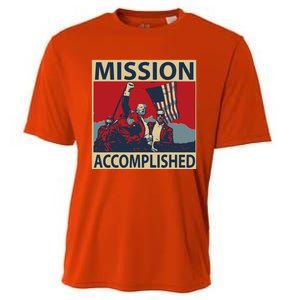 Trump Mission Accomplished Cooling Performance Crew T-Shirt