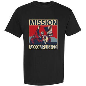 Trump Mission Accomplished Garment-Dyed Heavyweight T-Shirt