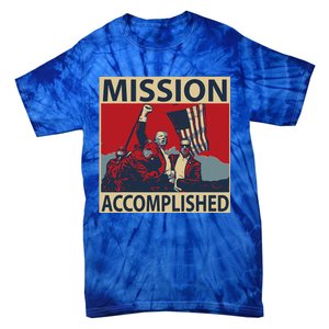 Trump Mission Accomplished Tie-Dye T-Shirt