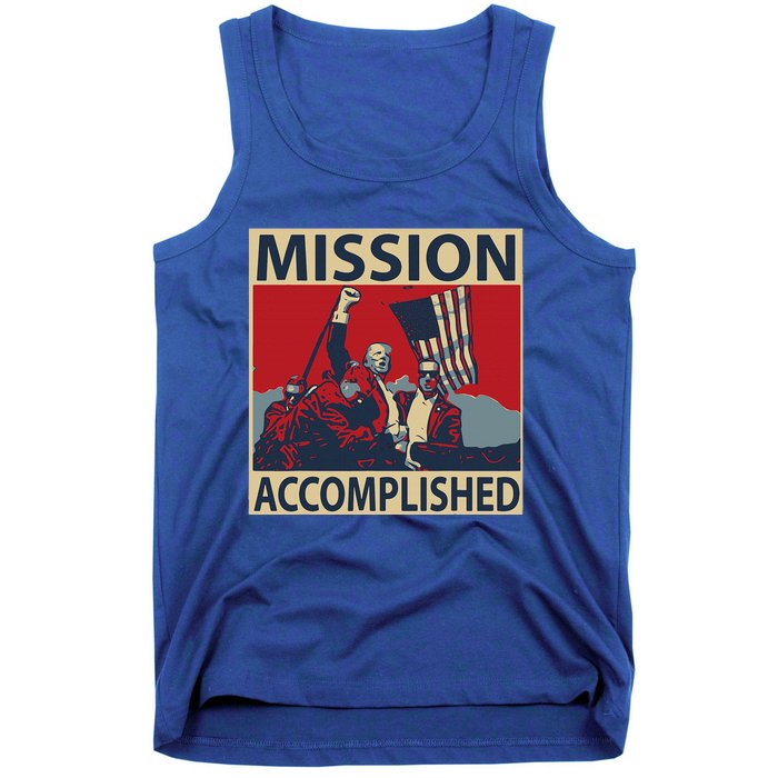 Trump Mission Accomplished Tank Top