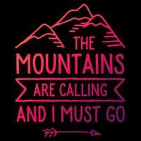 The Mountains Are Calling And I Must Go Cool Gift Backpack