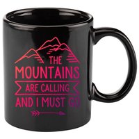 The Mountains Are Calling And I Must Go Cool Gift 11oz C Handle Ceramic Mug
