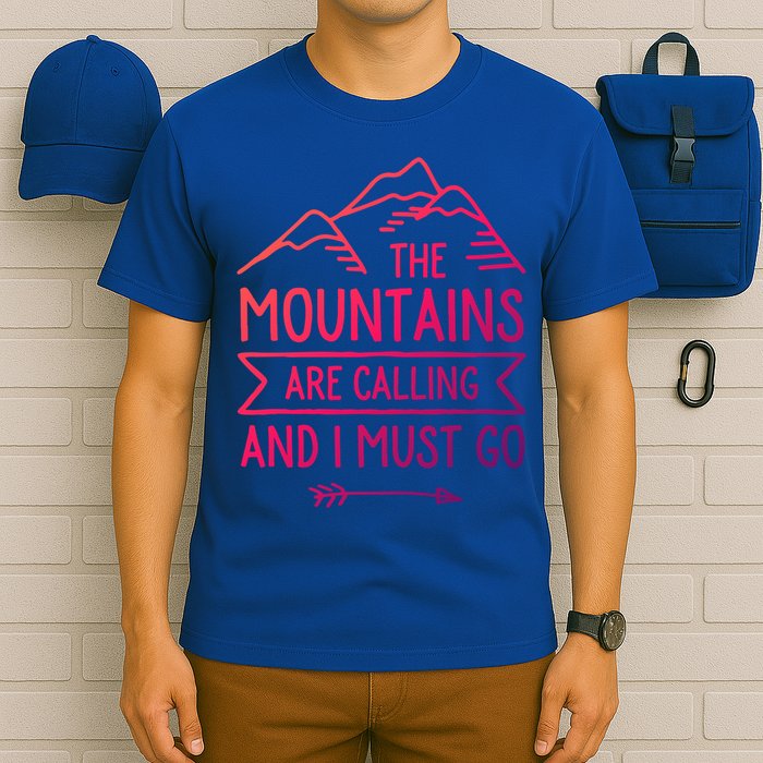 The Mountains Are Calling And I Must Go Cool Gift T-Shirt