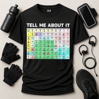 Tell Me About It Speech Language Pathology AAC Sped Teacher Performance Shirt
