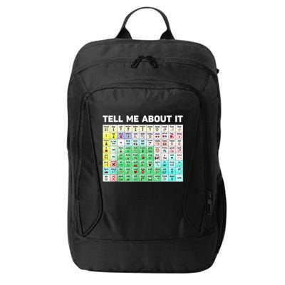 Tell Me About It Speech Language Pathology AAC Sped Teacher City Backpack