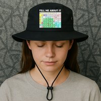 Tell Me About It Speech Language Pathology AAC Sped Teacher Bucket Hat