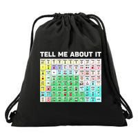 Tell Me About It Speech Language Pathology AAC Sped Teacher Drawstring Bag