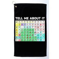 Tell Me About It Speech Language Pathology AAC Sped Teacher Golf Towel