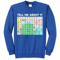 Tell Me About It Speech Language Pathology AAC Sped Teacher Sweatshirt