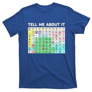 Tell Me About It Speech Language Pathology AAC Sped Teacher T-Shirt