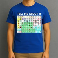 Tell Me About It Speech Language Pathology AAC Sped Teacher T-Shirt